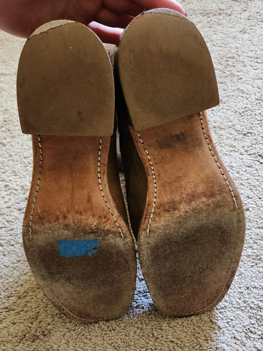 FRYE Women's Sz 8M CAMPUS 14L 77050 DBN Brown Leather Western Festival Boots - Picture 8 of 12